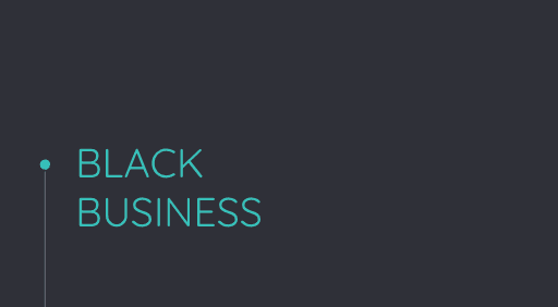 Black Business template preview